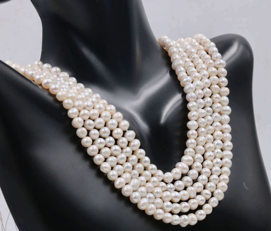 Freshwater Pearl Beads Strand - Taj Mahal Gems