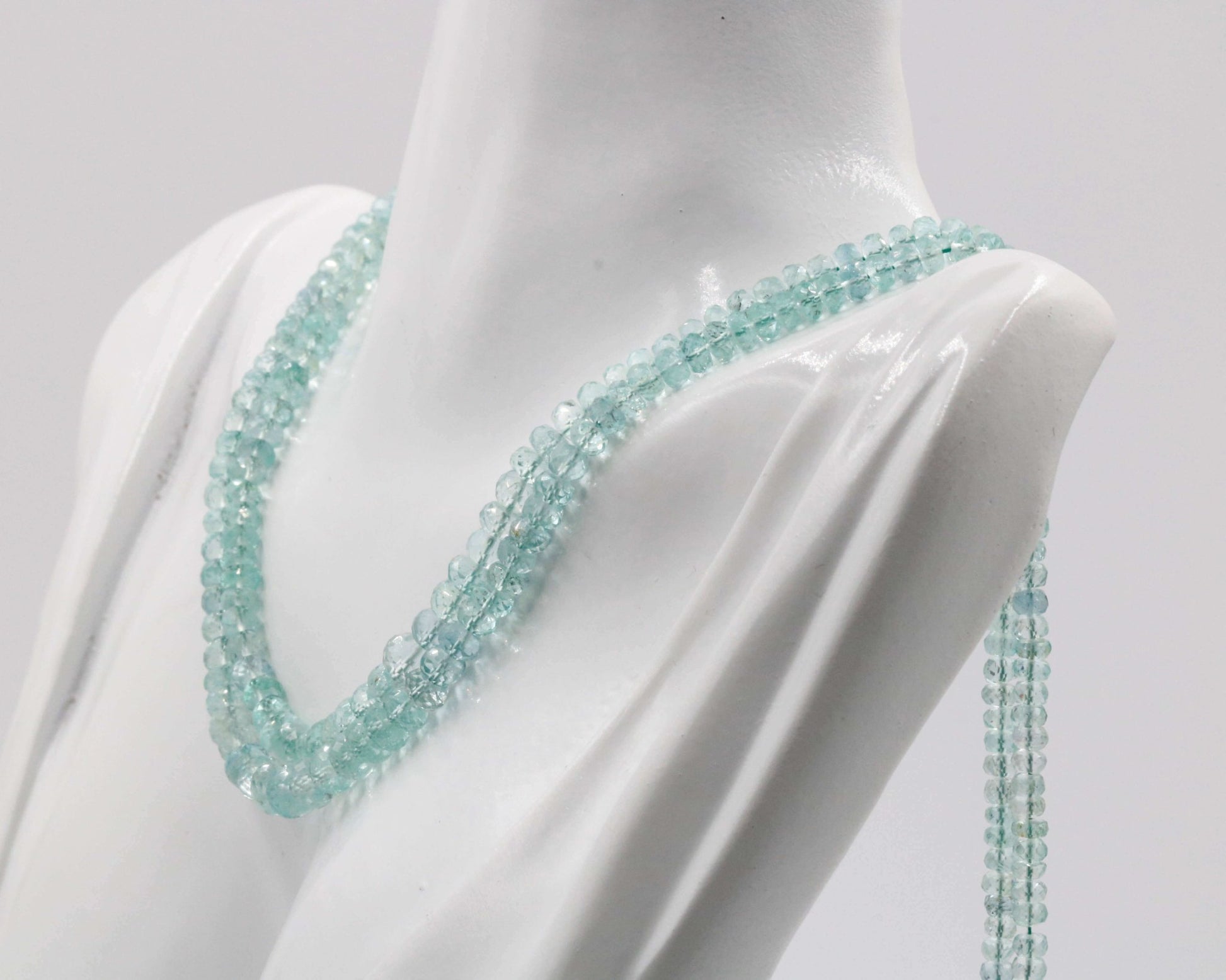 Genuine Emerald Beaded Strand - Taj Mahal Gems