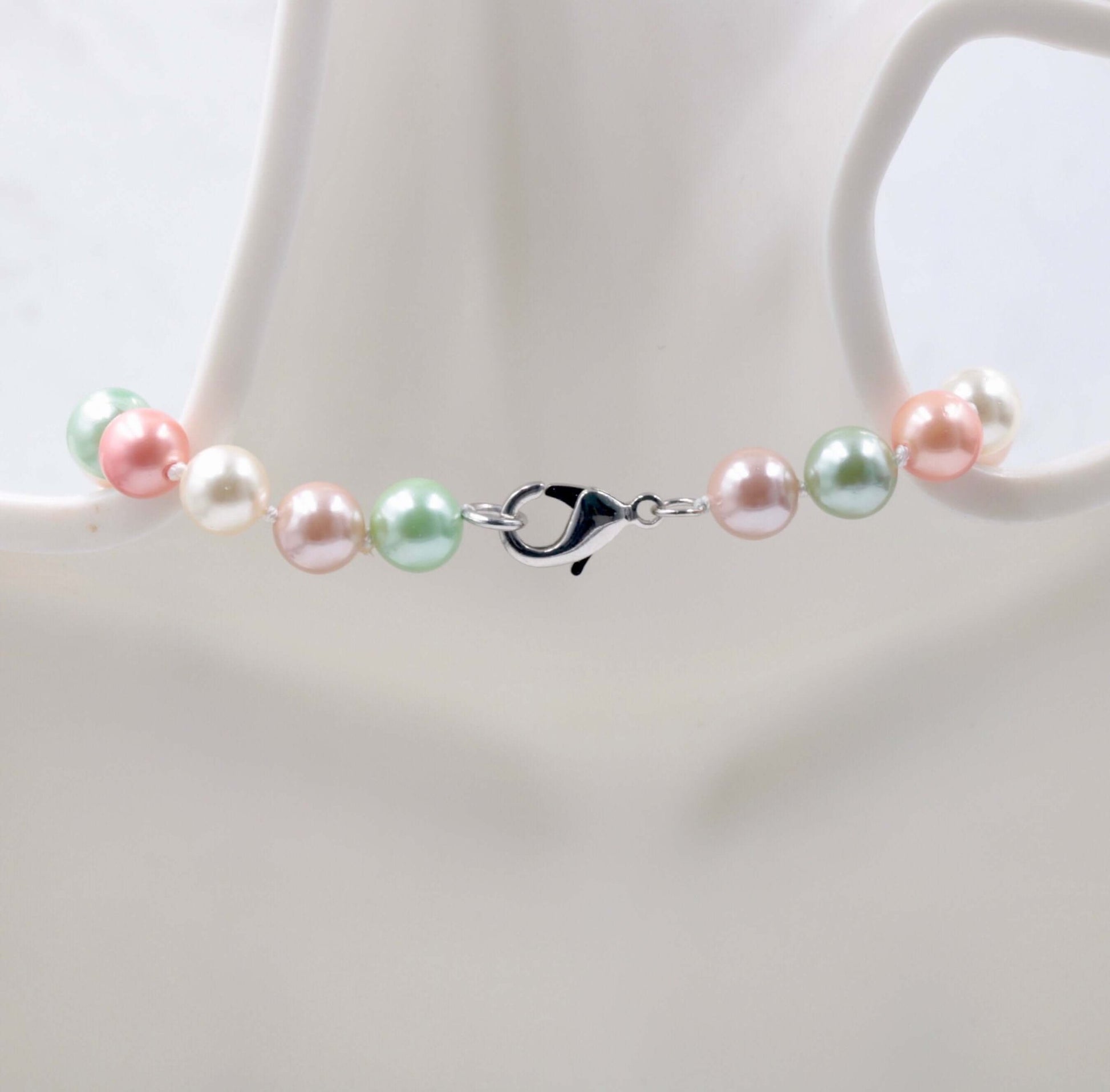 Multi - Color Shell Pearl Necklace Sets - Taj Mahal Gems