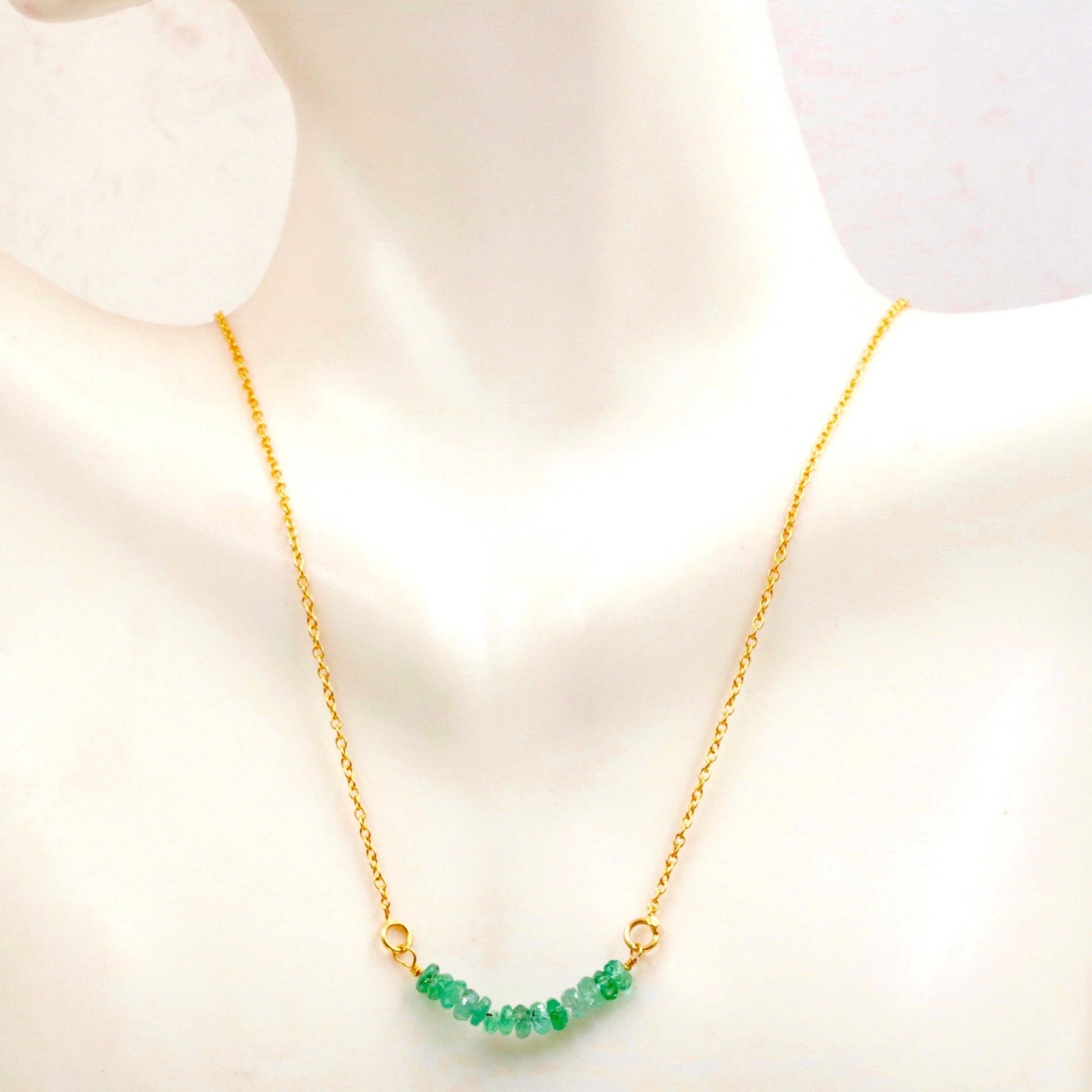 Multi Color Stones Optional Necklace - Taj Mahal Gems