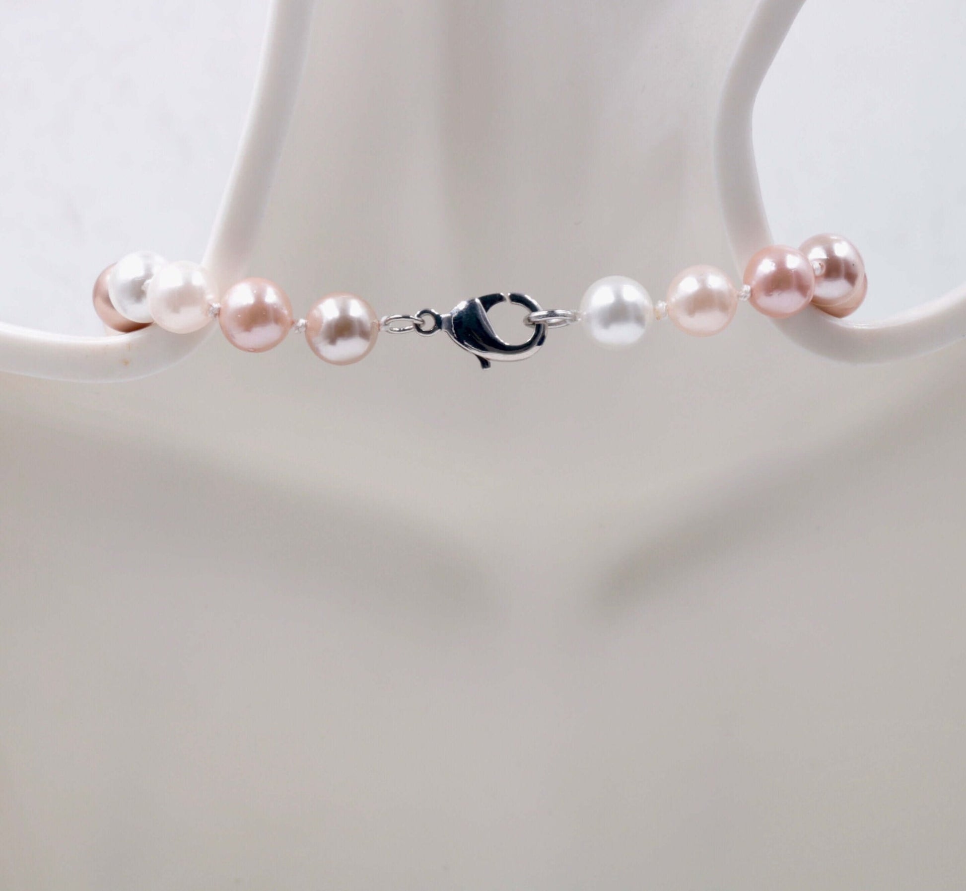 Multi - Colored Shell Pearl Necklace - Taj Mahal Gems