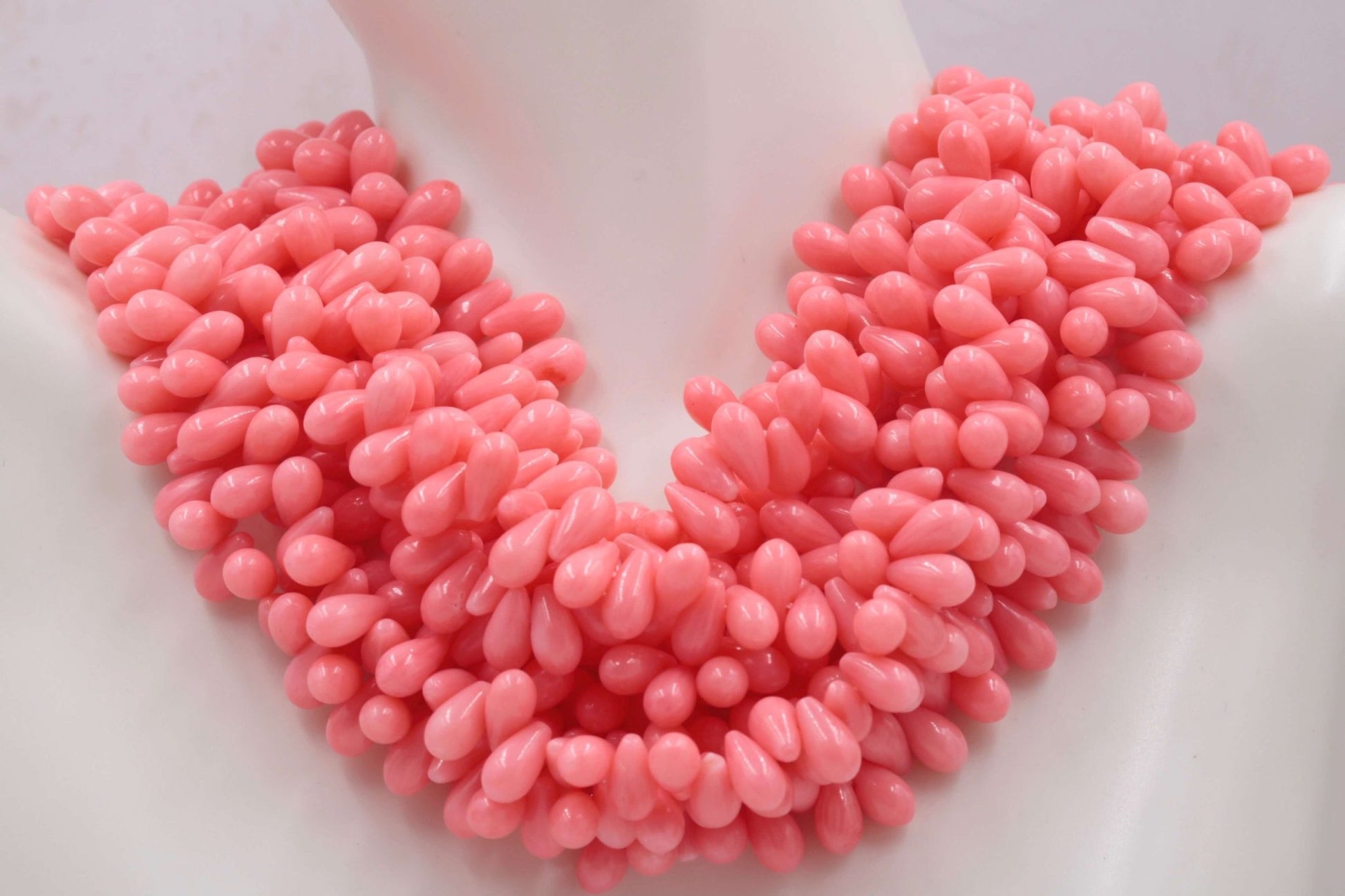 Natural Coral Bead Strands - Taj Mahal Gems