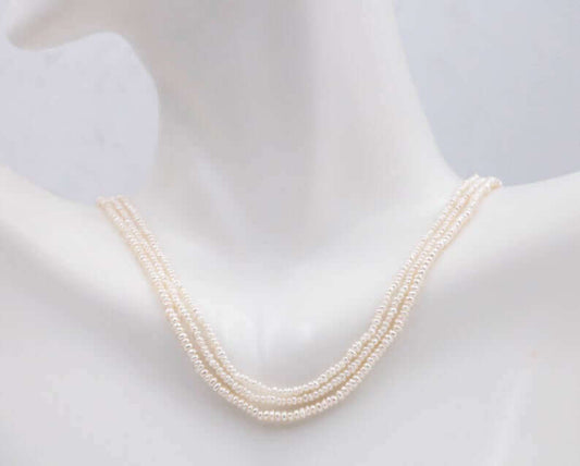 Natural Freshwater Cultured Pearls Beads Strand - Taj Mahal Gems