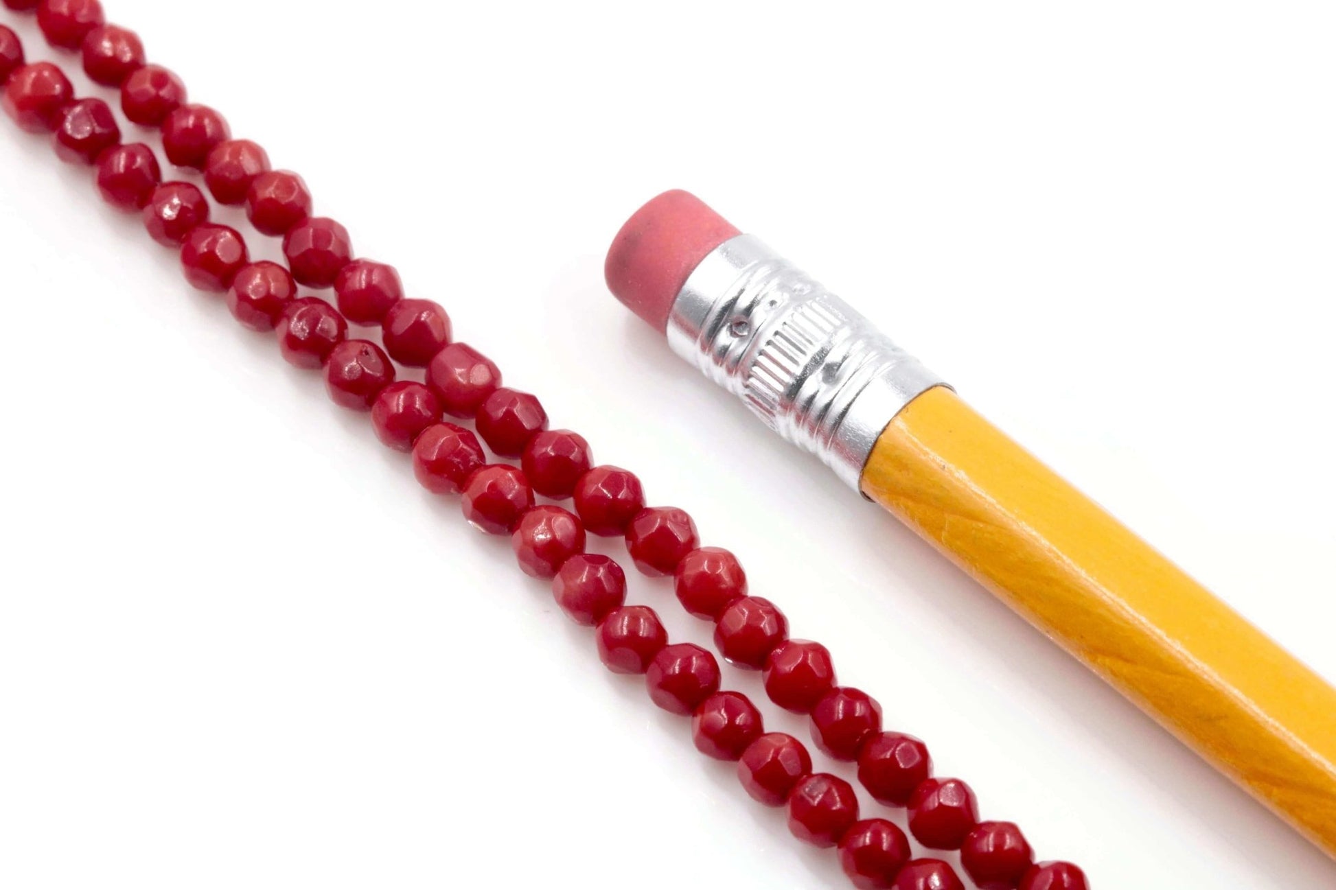 Natural Red Coral Beads Strands - Taj Mahal Gems