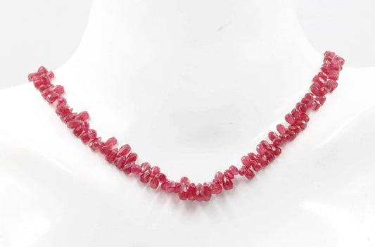 Natural Ruby Beads Strand - Taj Mahal Gems