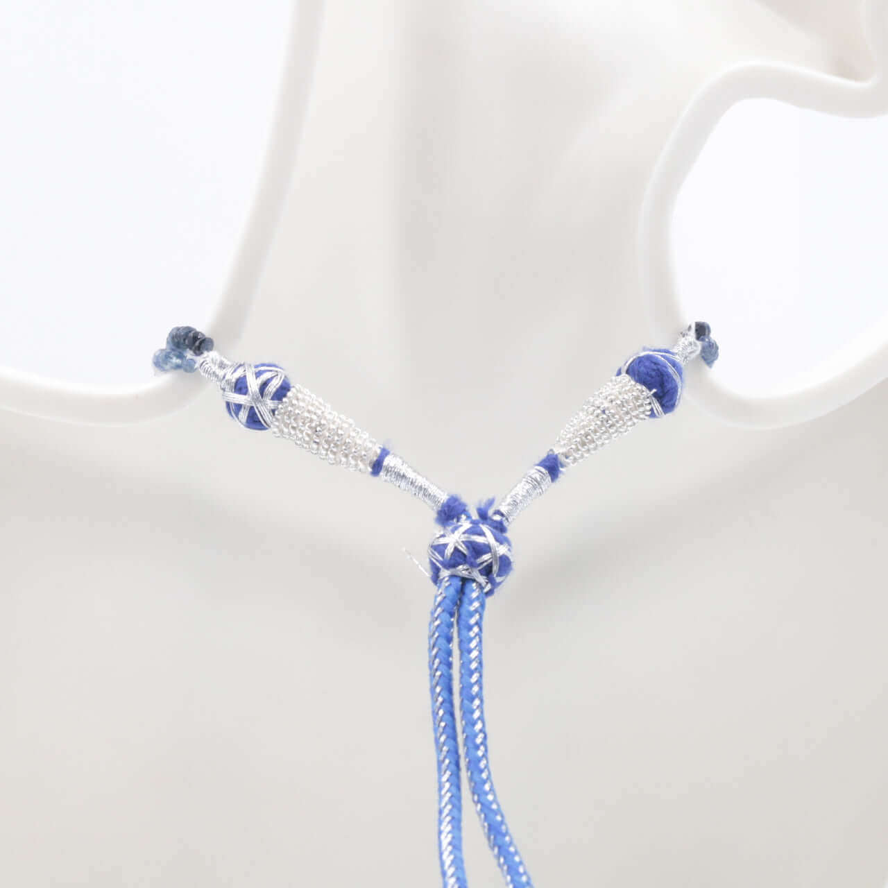 Natural Sapphire Beaded Necklace - Taj Mahal Gems