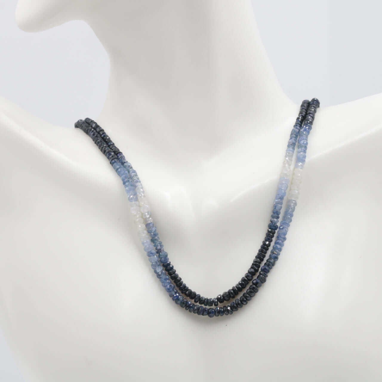 Natural Sapphire Beaded Necklace - Taj Mahal Gems