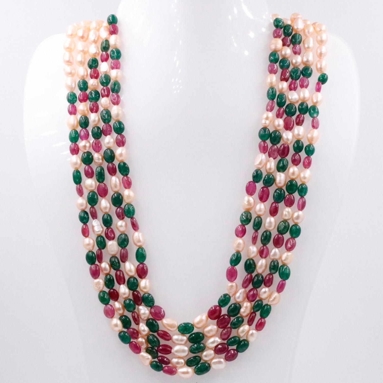 Pearl & Gems Necklace
