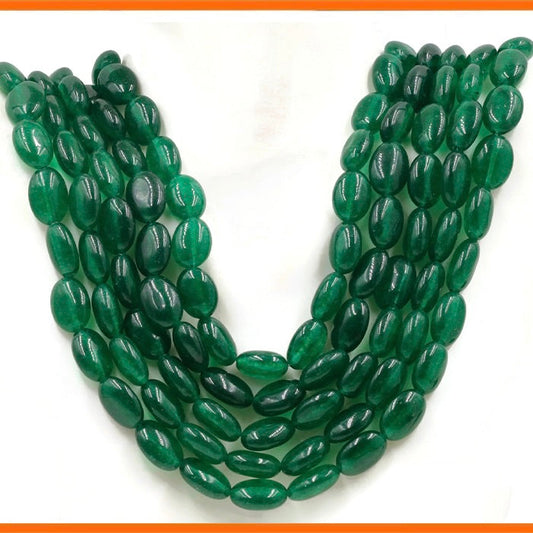 Green Quartz Beaded Necklace
