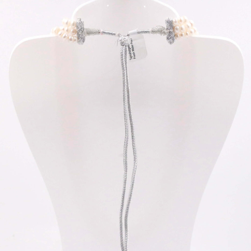 Indian Gemstone Pearl Necklace