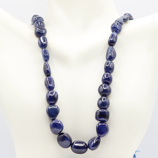 Sapphire Mixed Shape Necklace - Prestigious Jewelry