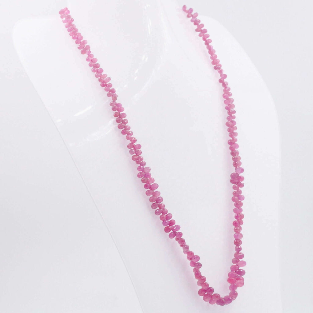 Faceted Pink Sapphire Jewelry: Genuine Beauty