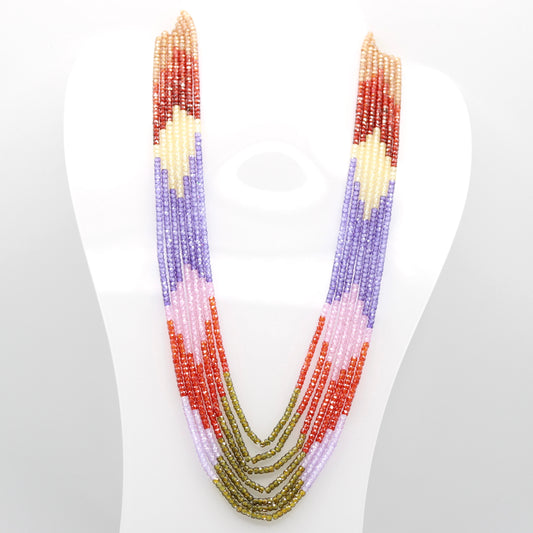 Multi Color CZ Necklace