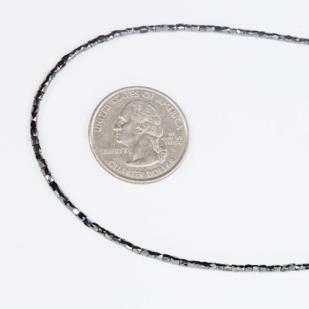 Size of Black Diamond Beads for DIY Jewelry