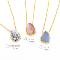 3 Gold Chain pendants