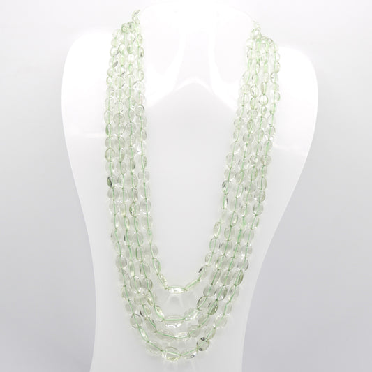Natural Prasiolite Necklace