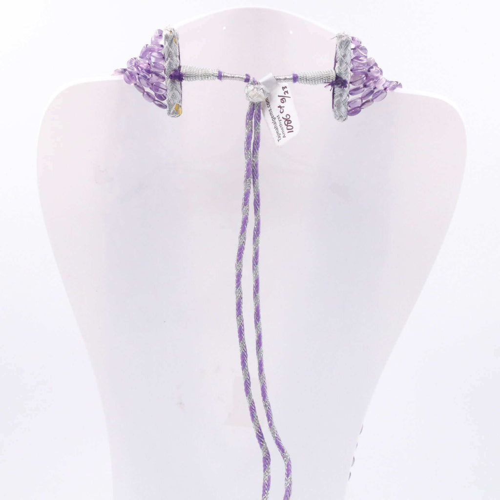 Natural Amethyst Indian Necklace