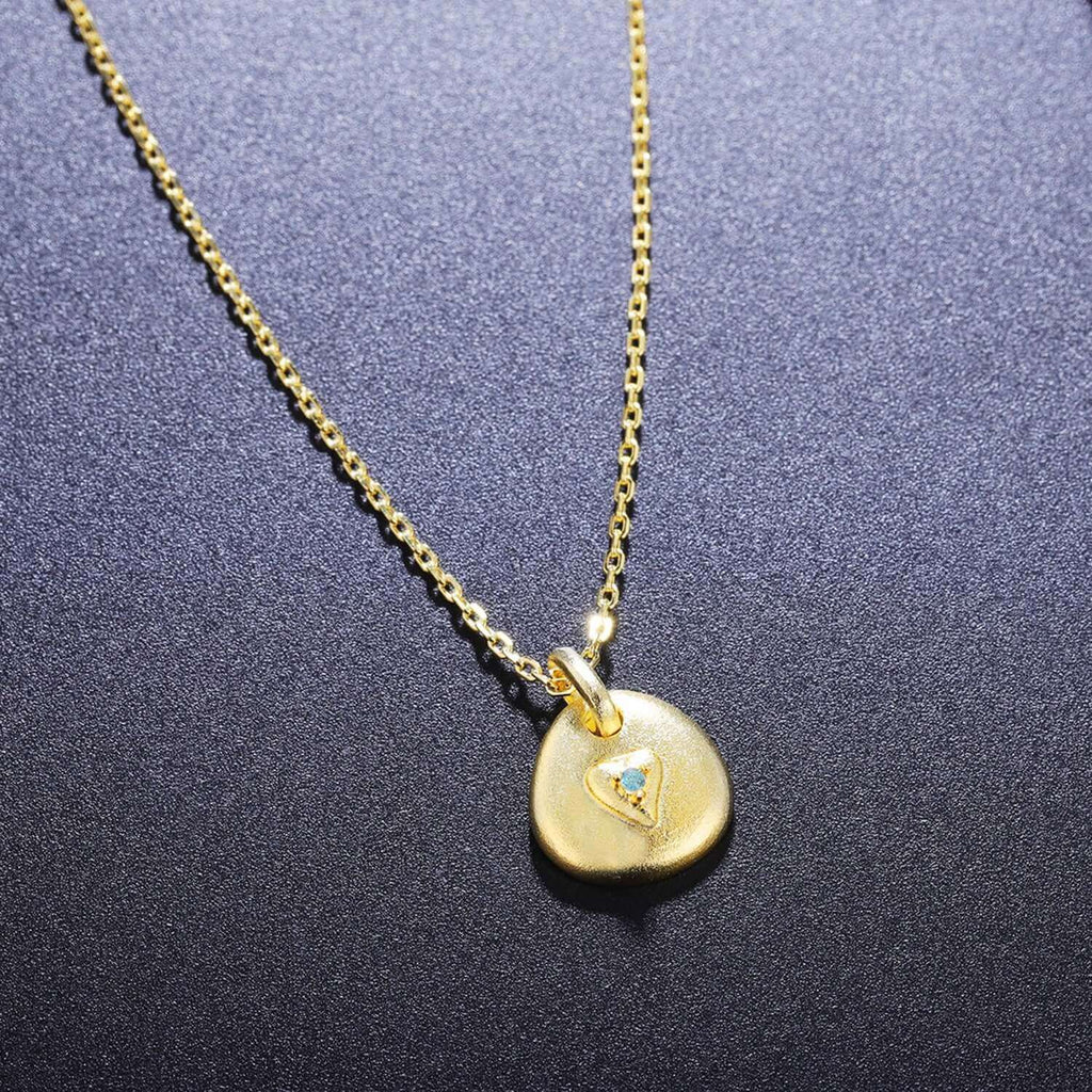 18k Gold Plated Charm Necklace 