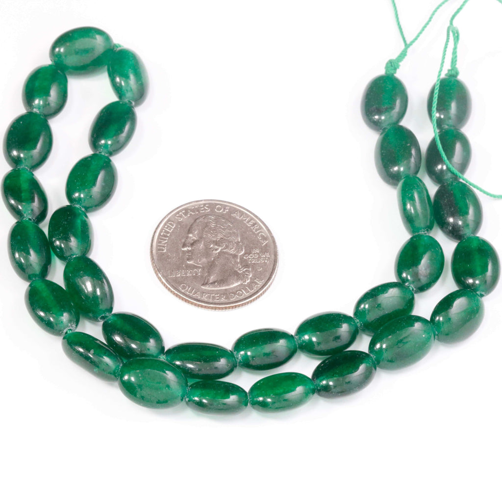 Size of the Natural Emerald Bead for DIY Jewelry