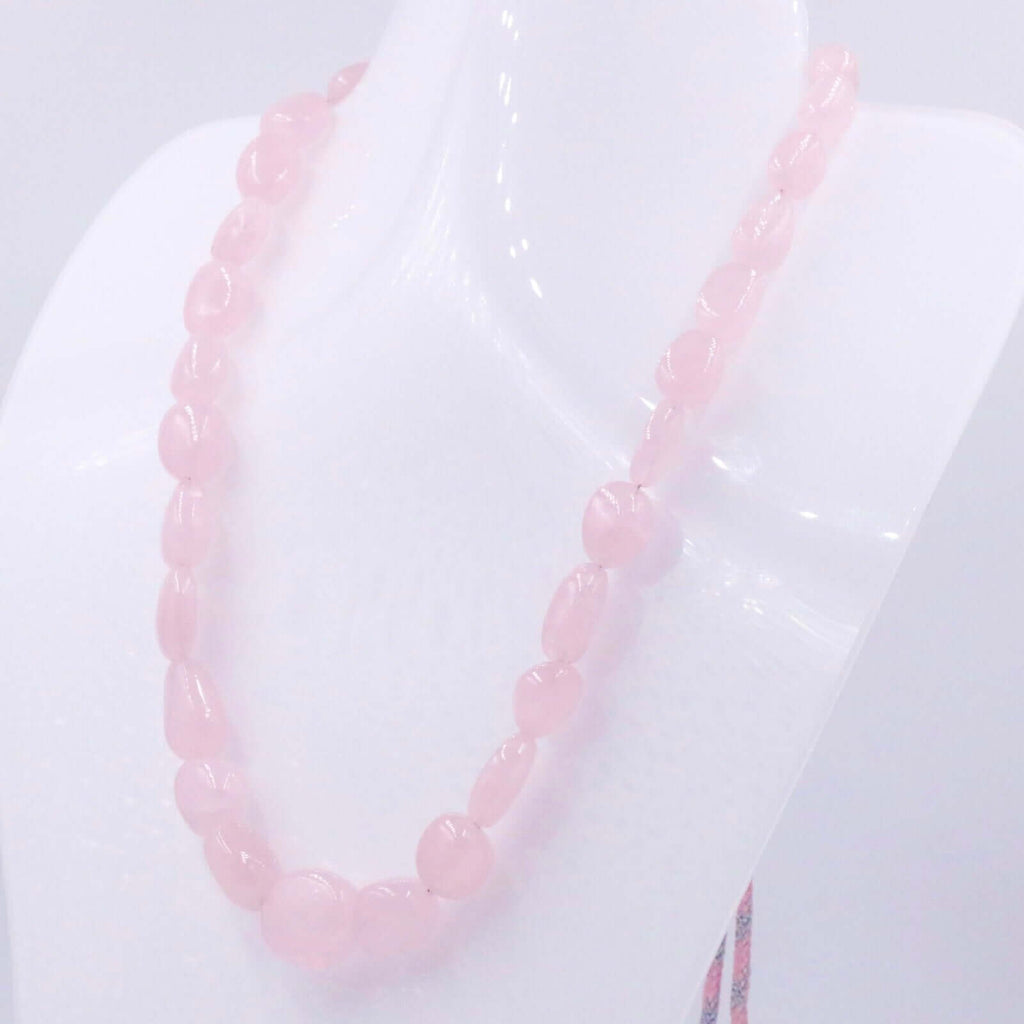 Rose Quartz Beads for Stylish Necklace