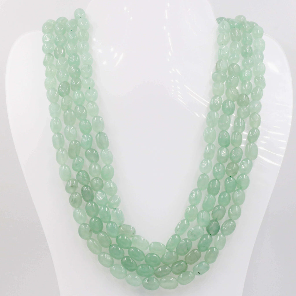 Aventurine Green Quartz Jewelry Necklace