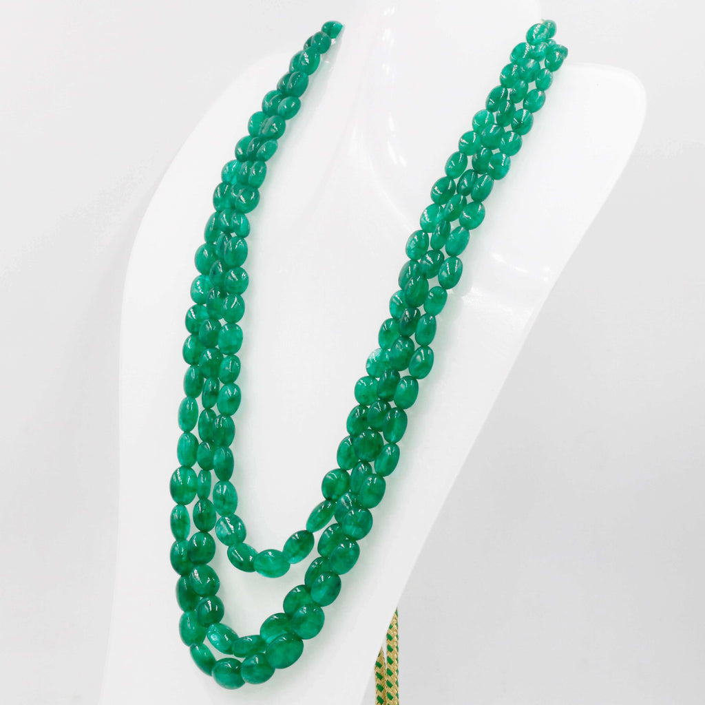 Authentic Indian Emerald Beaded Jewelry