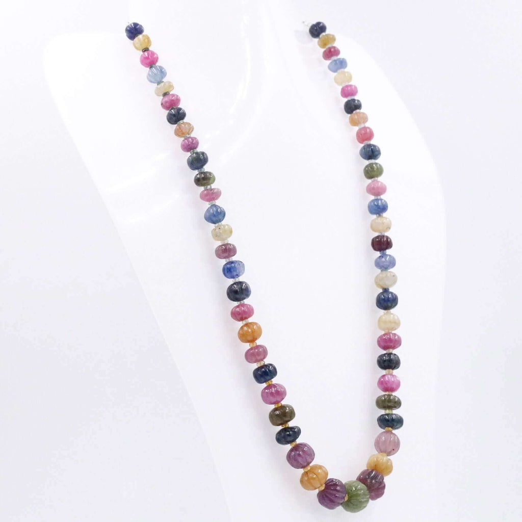 Multicolor Sapphire Jewelry - Perfect Necklace for OOTD