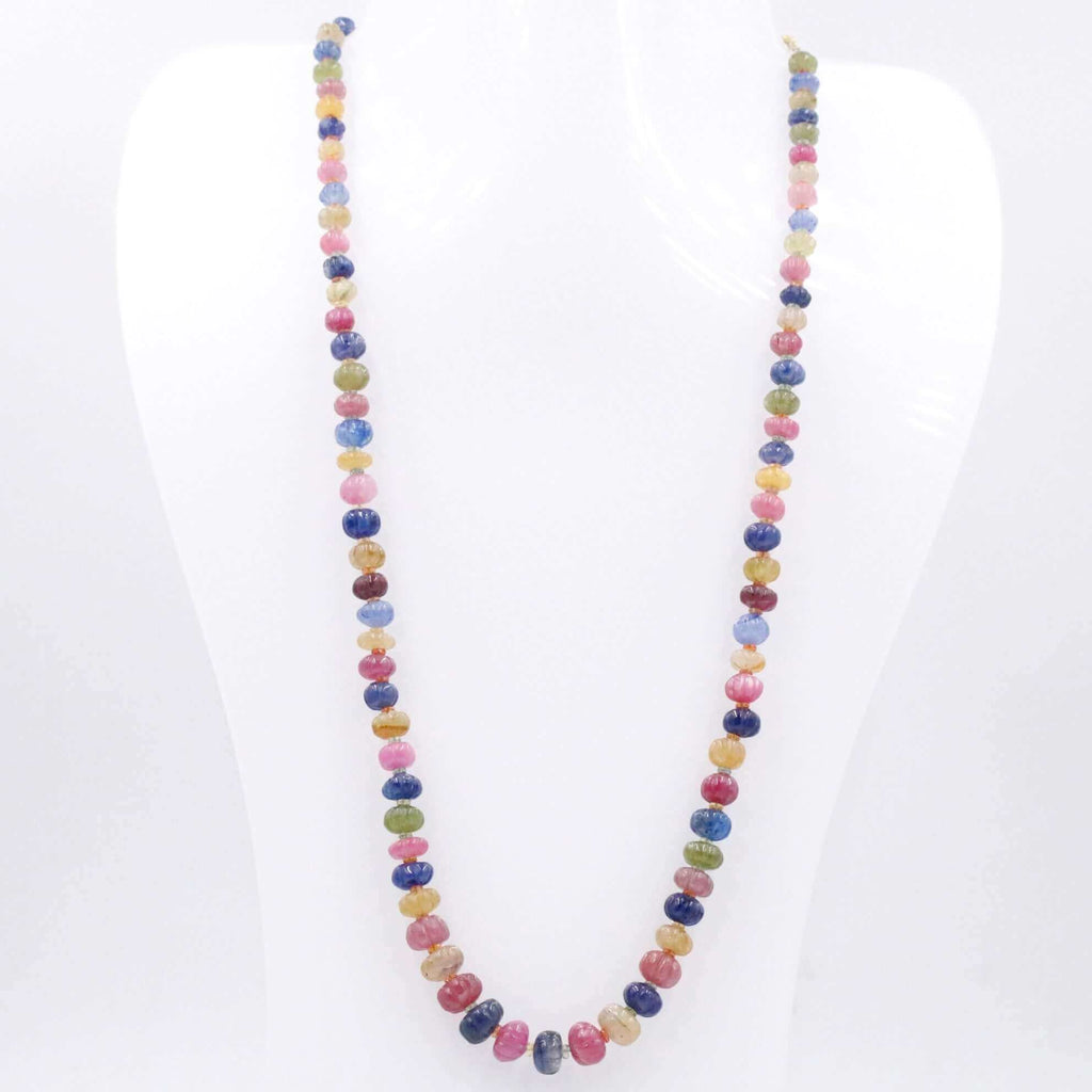 Natural Colorful Sapphire Jewelry - Perfect Necklace for Every Event