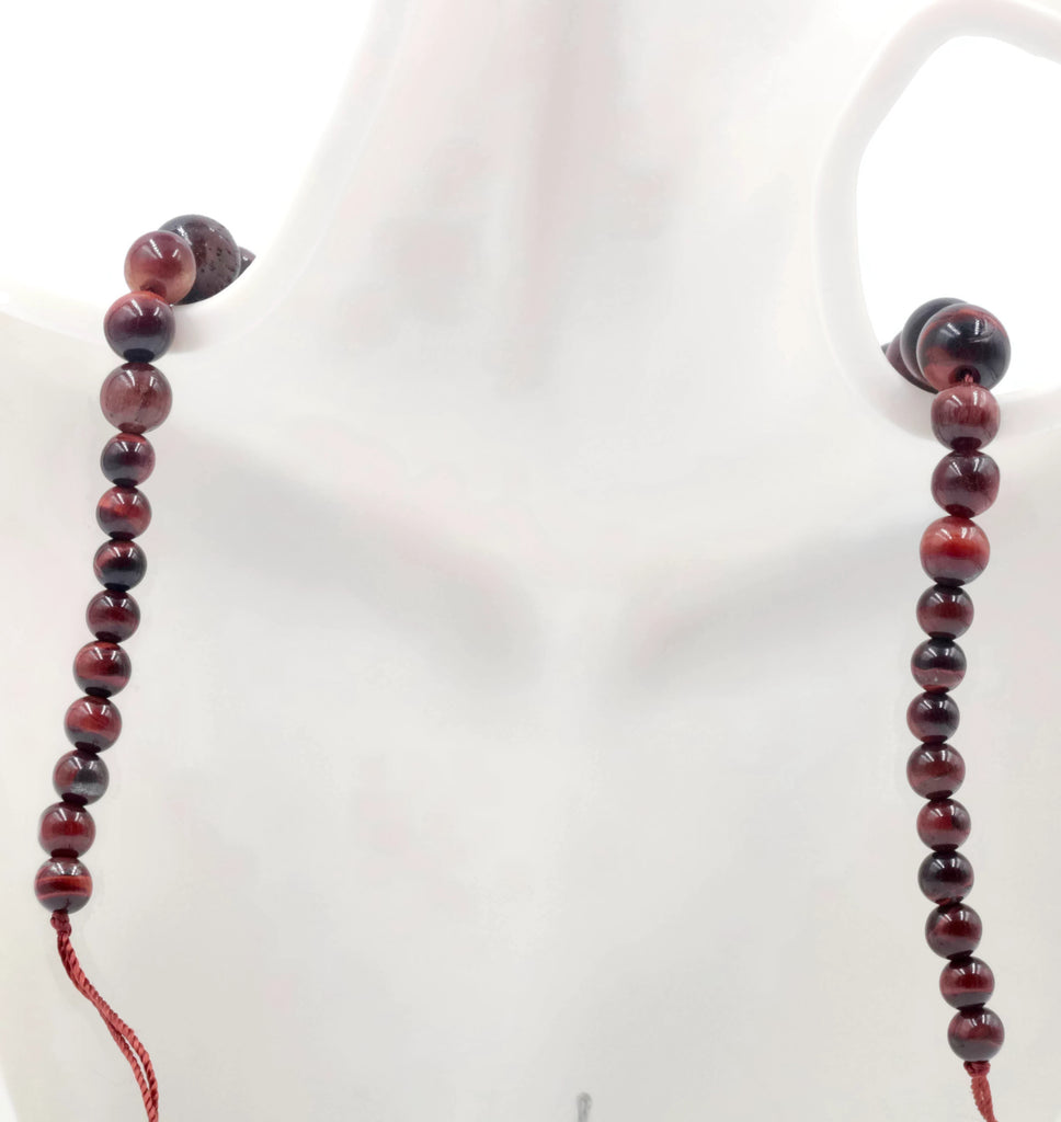 Tiger Eye Beads Necklace