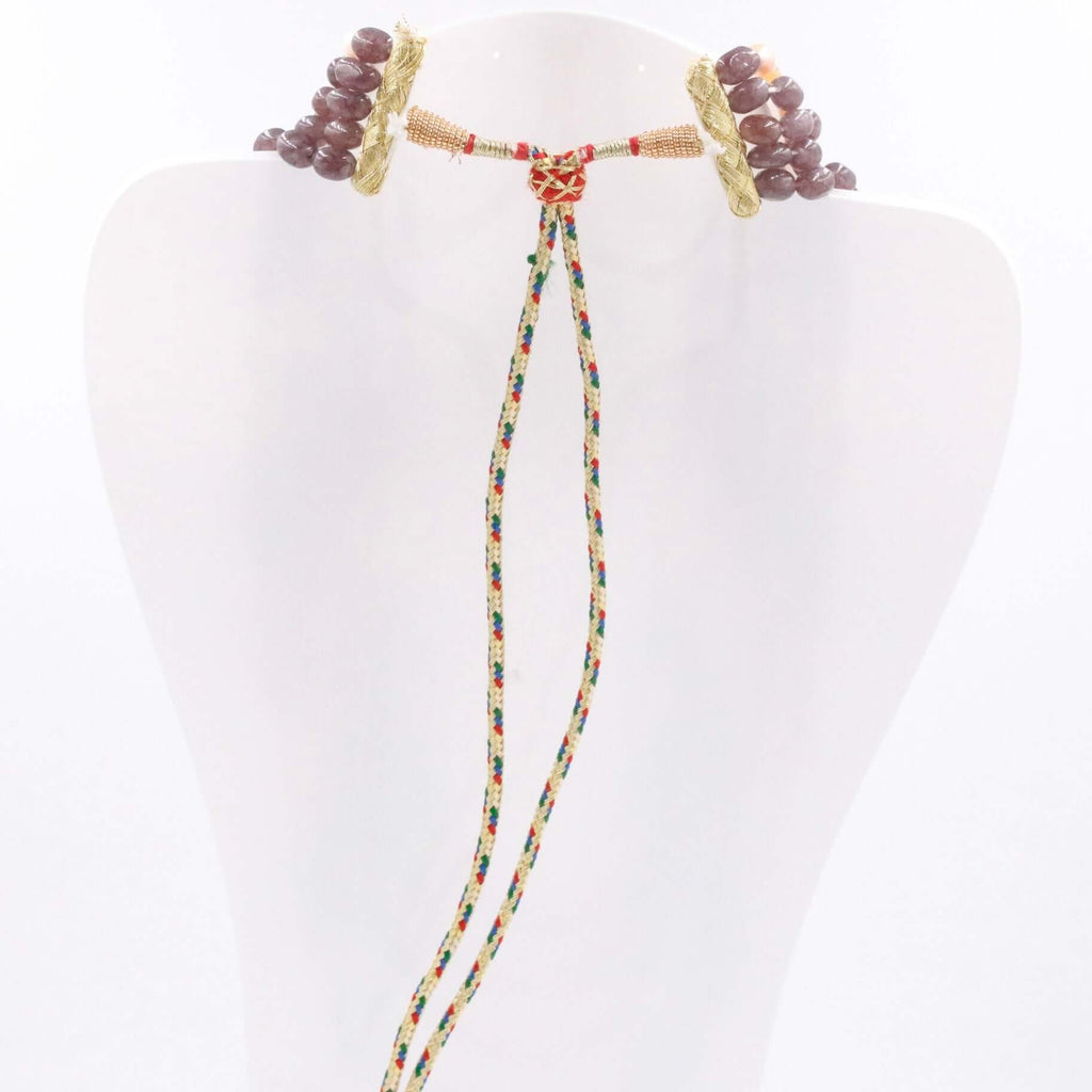Vibrant Multi-Color Beaded Necklace