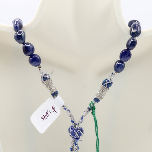 Sapphire Mixed Shape Necklace - Prestigious Jewelry