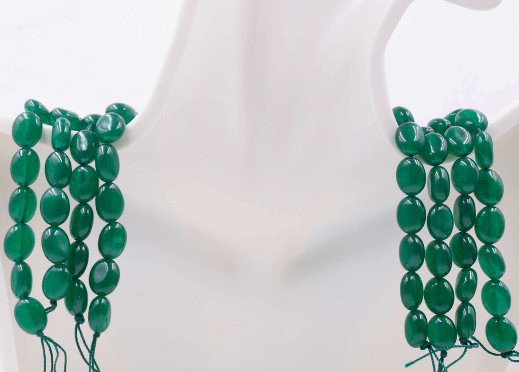 Crafting DIY Necklace with Natural Emeralds