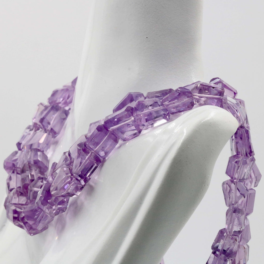 Best February Gift: Natural Amethyst Necklace