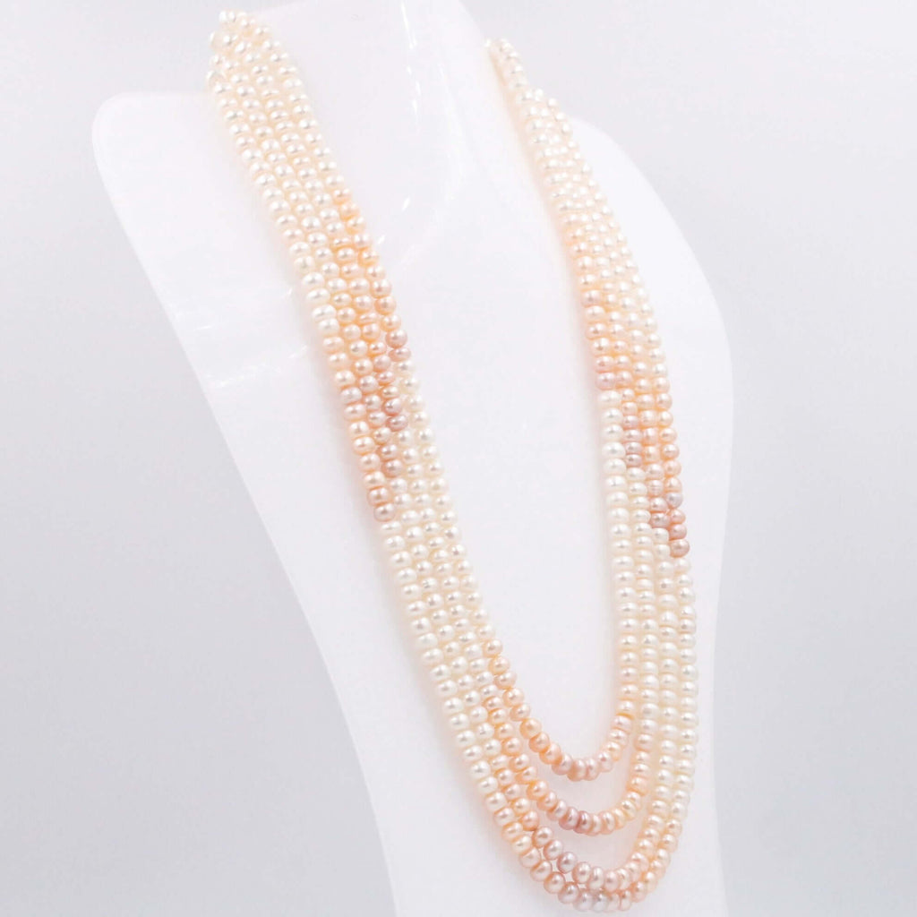 Indian Gemstone Pearl Necklace