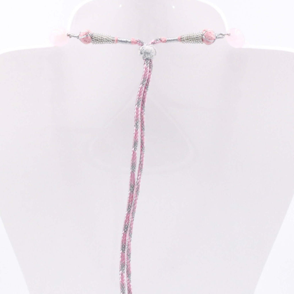 Pink Quartz Layered Jewelry Statement