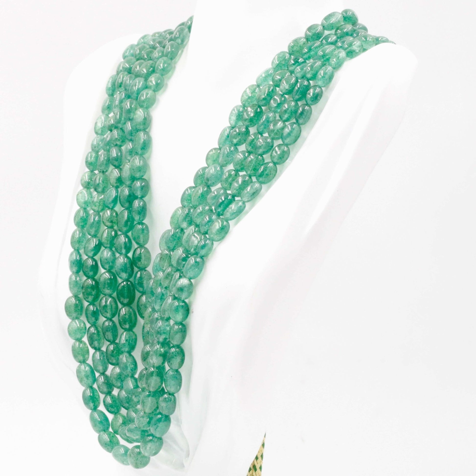 Aventurine Quartz Gemstone Necklace - Taj Mahal Gems