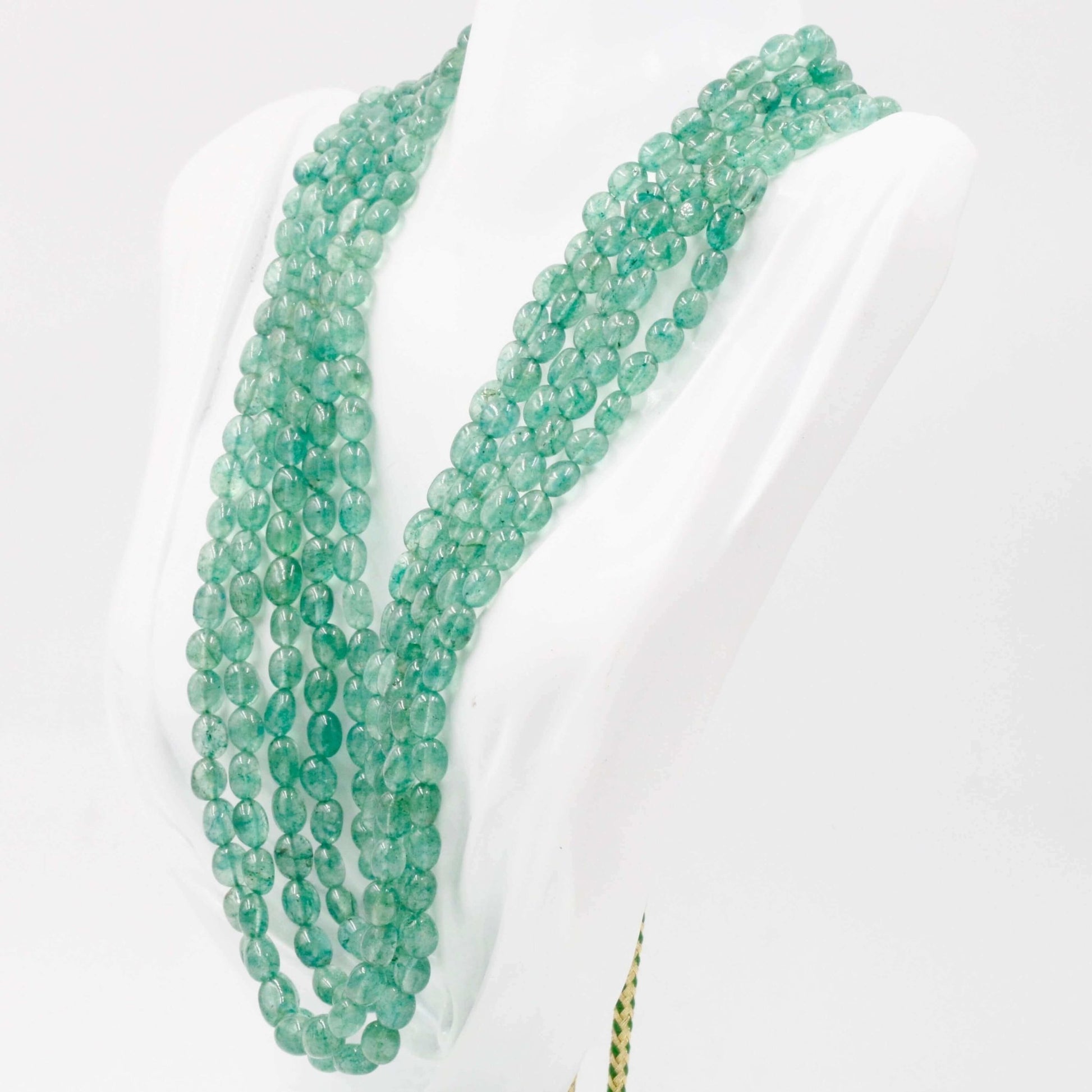 Aventurine Quartz Gemstone Necklace - Taj Mahal Gems