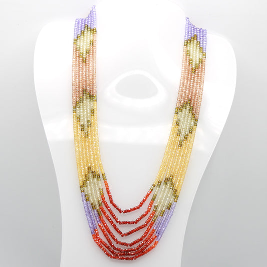 Multi Color CZ Necklace