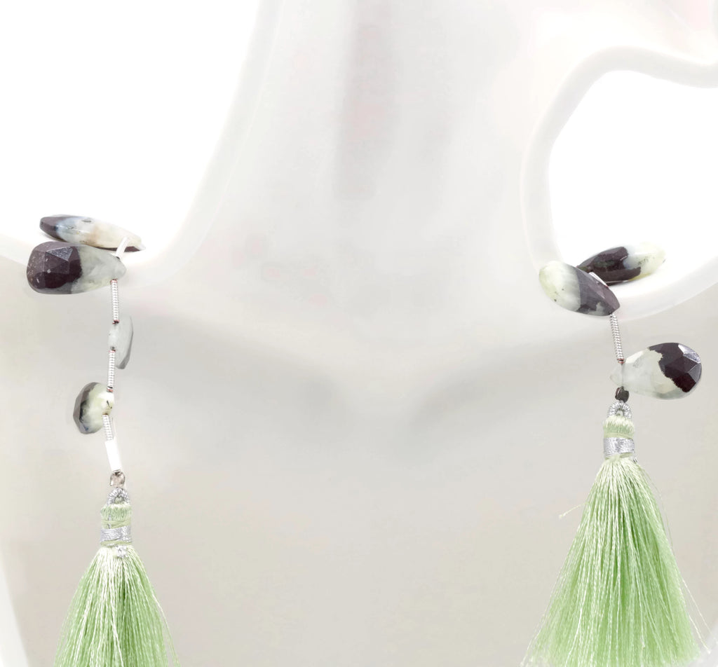 DIY Jewelry Prehnite Stone 
