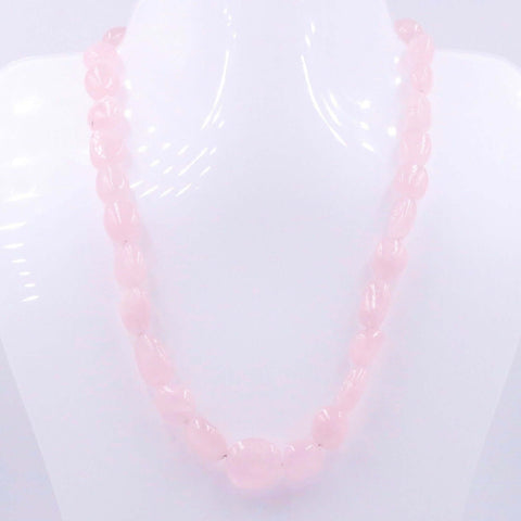Feminine Rose Quartz Beaded Design