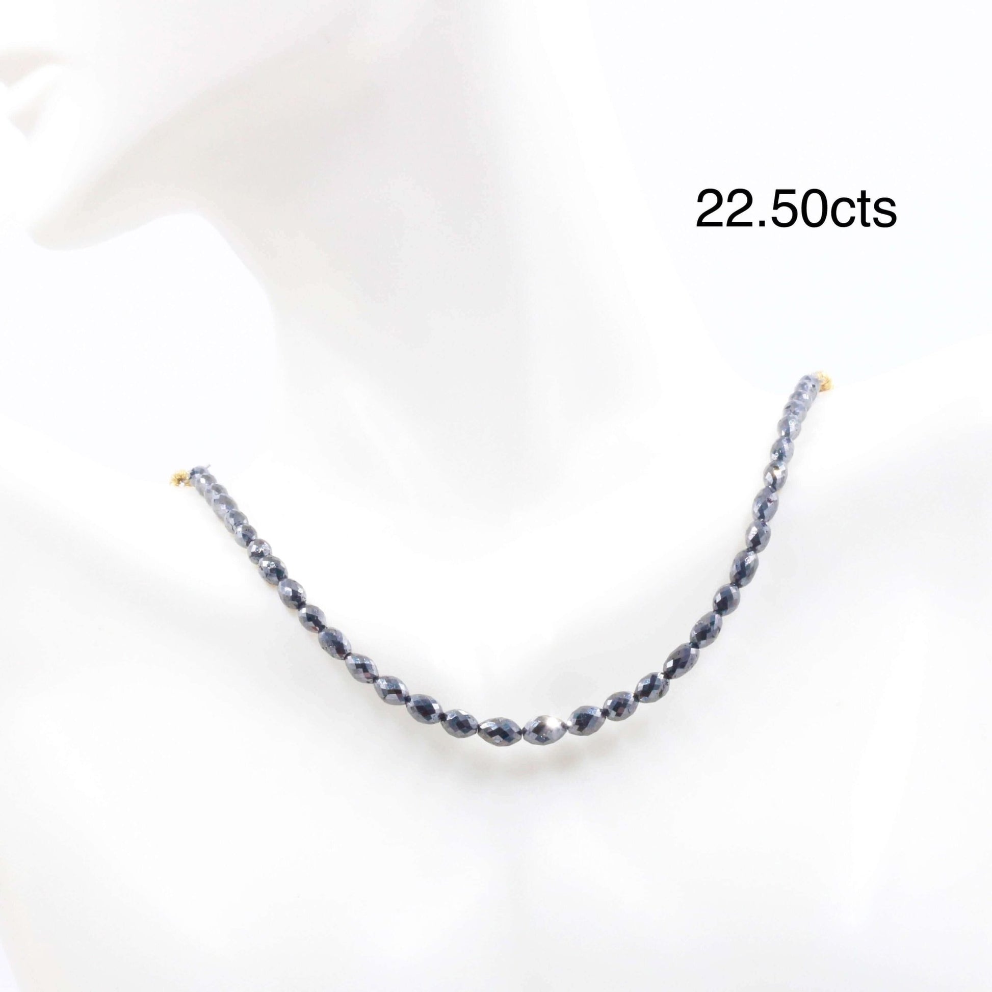 Black Diamond Beads - Taj Mahal Gems