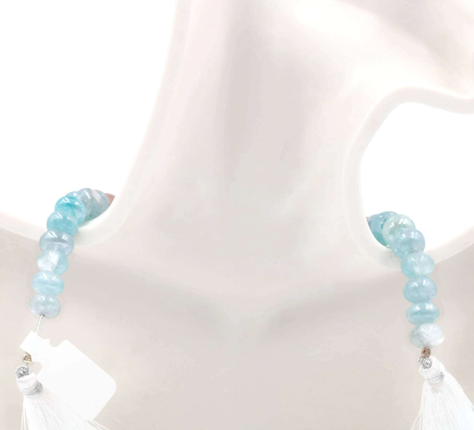 Blue Mystic Quartz Beads Strand - Taj Mahal Gems