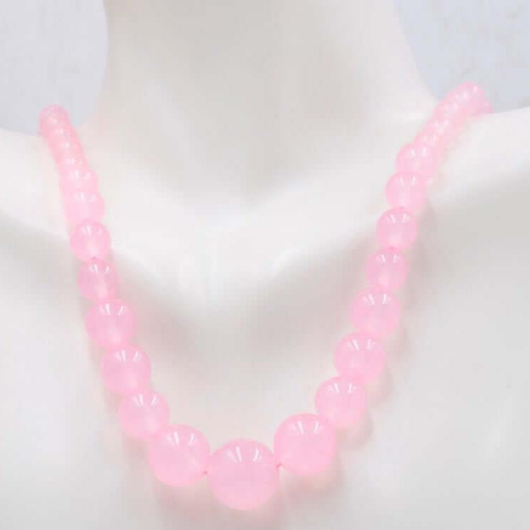 Colorful Quartzite Beaded Necklace - Taj Mahal Gems