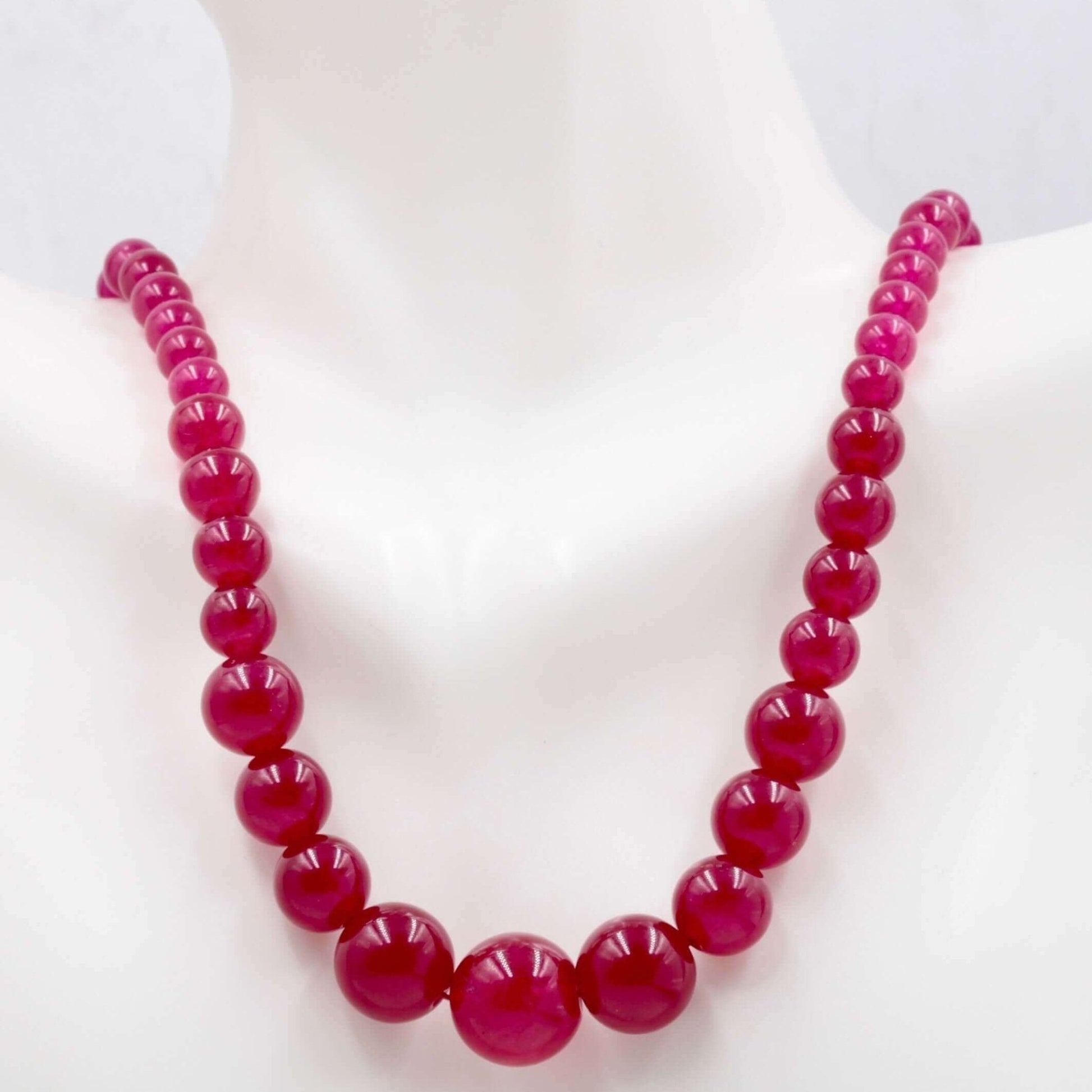 Colorful Quartzite Beaded Necklace - Taj Mahal Gems