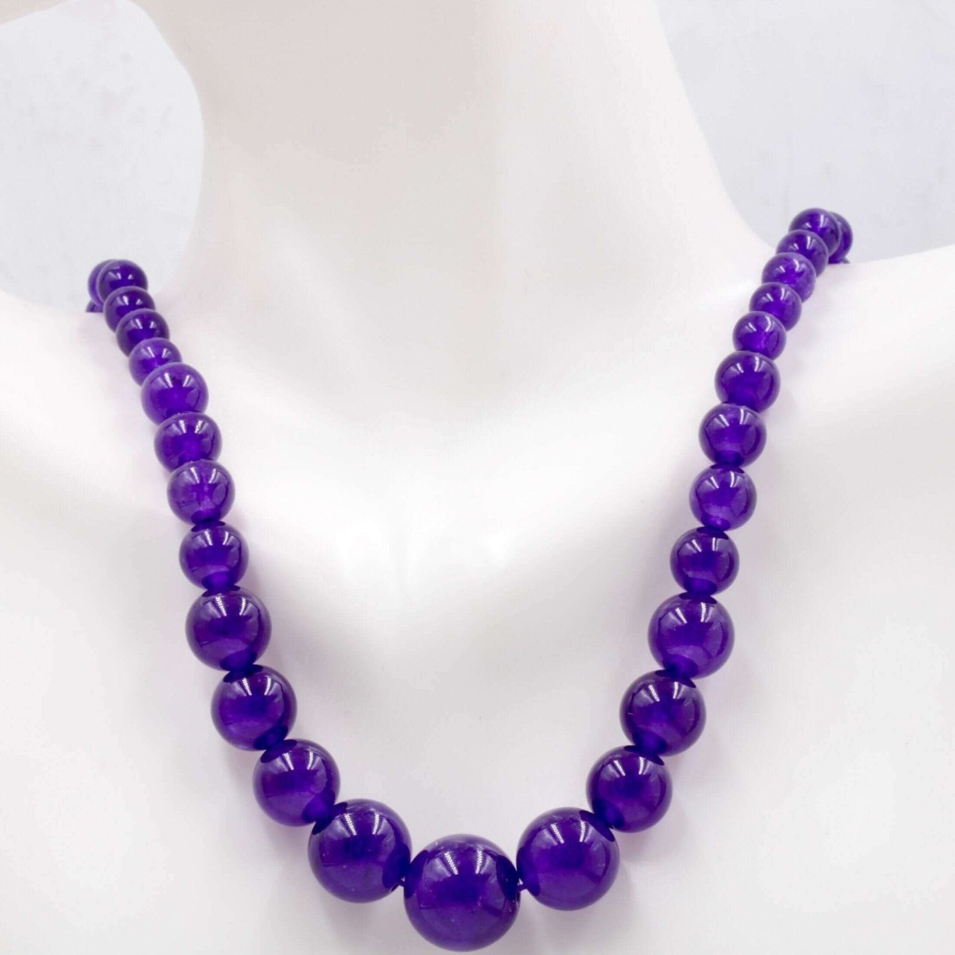 Colorful Quartzite Beaded Necklace - Taj Mahal Gems