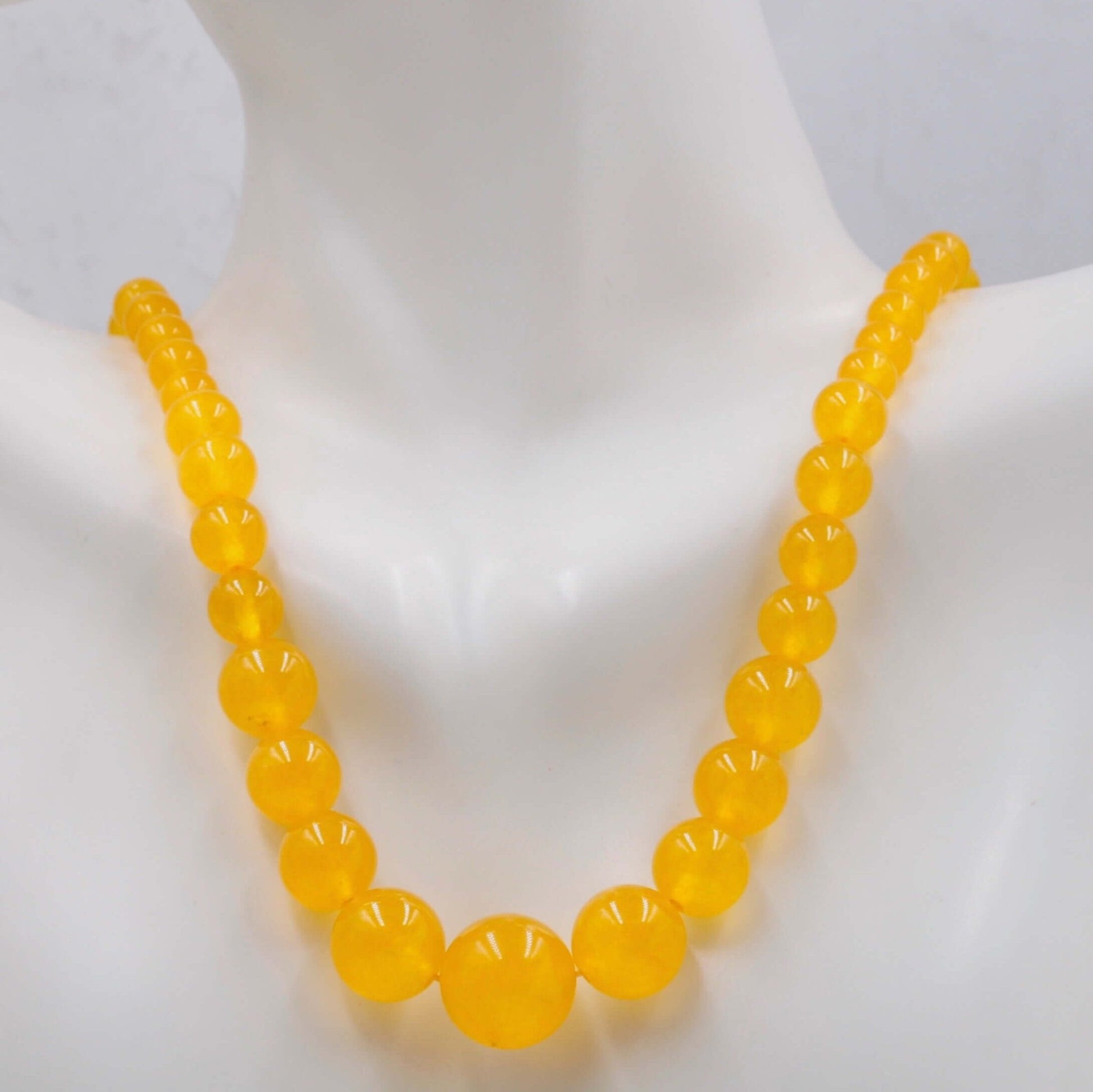 Colorful Quartzite Beaded Necklace - Taj Mahal Gems