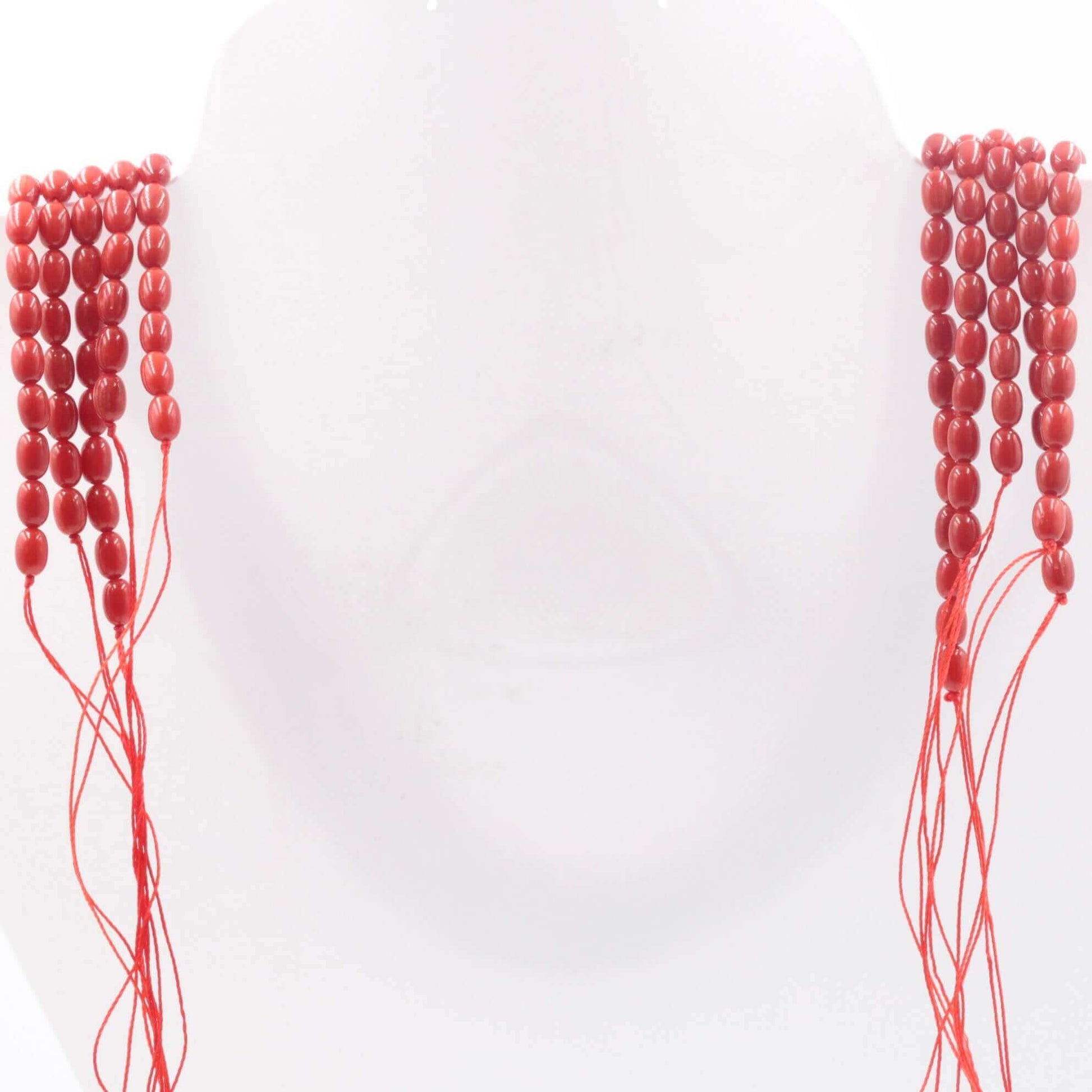 Coral Beads Strand - Taj Mahal Gems