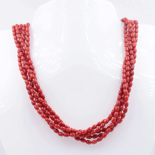 Coral Beads Strand - Taj Mahal Gems
