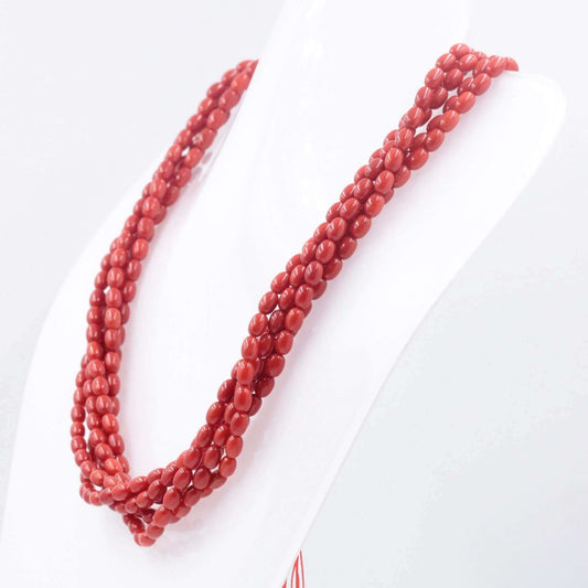 Coral Beads Strand - Taj Mahal Gems