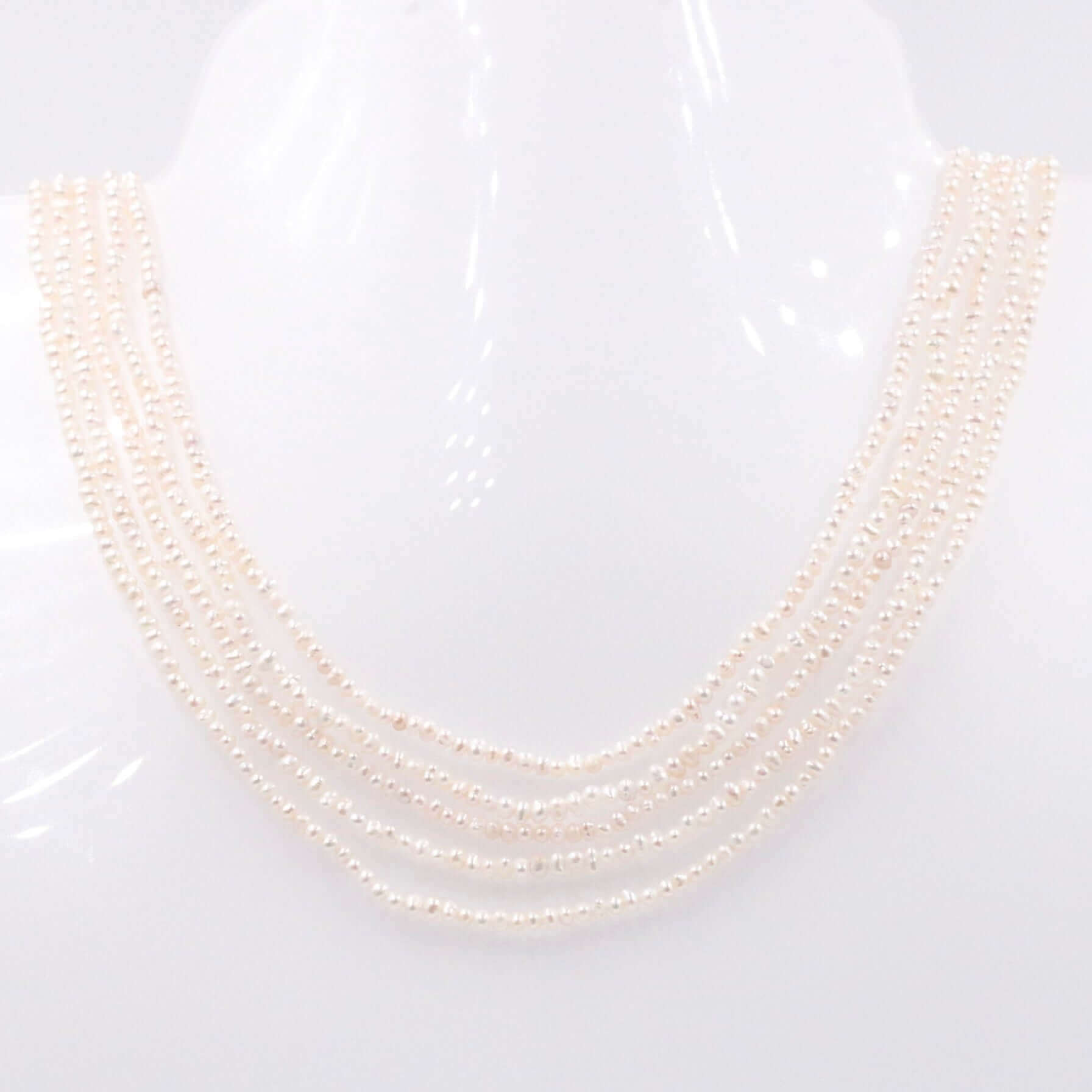 Cultured Freshwater Pearl Beads Strand - Taj Mahal Gems